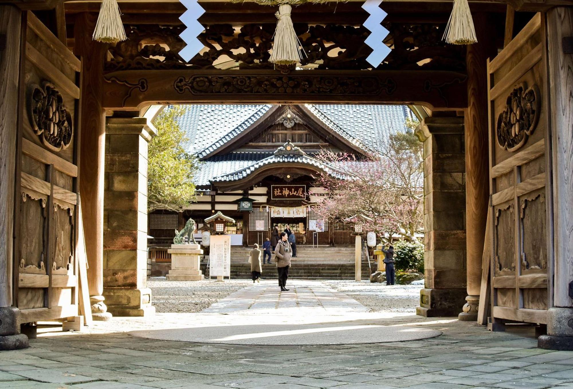 Hyatt Centric קנזאווה מראה חיצוני תמונה The temple's main hall
